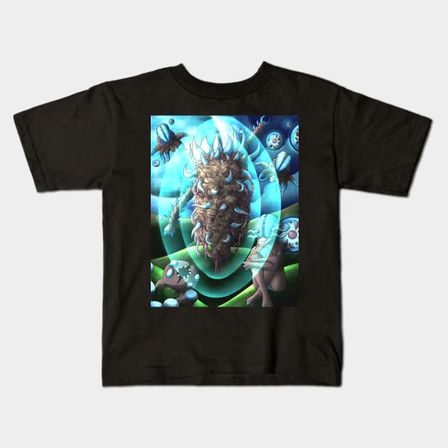 Stardust pillar- Terraria (digital version) Kids T-Shirt by Bettypico